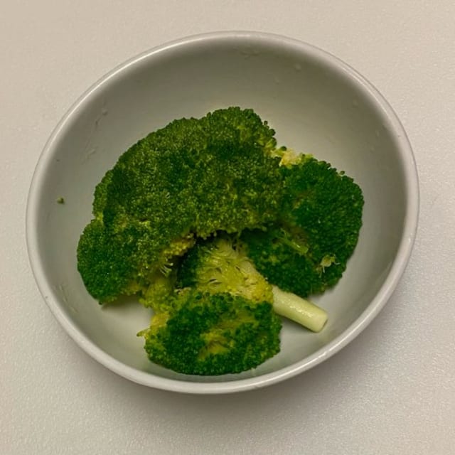 Steamed Broccoli.