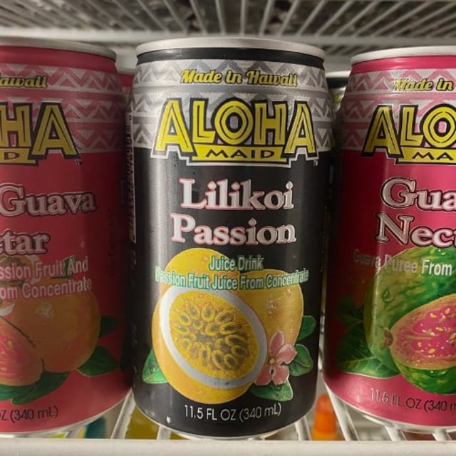 Aloha Maid Juice.
