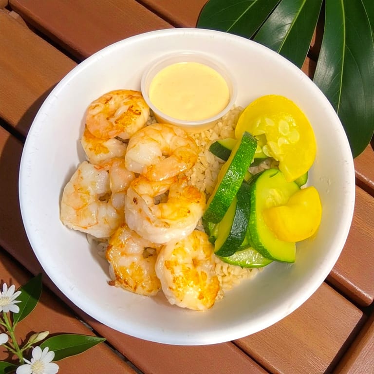 Savor Our Shrimp Bowl